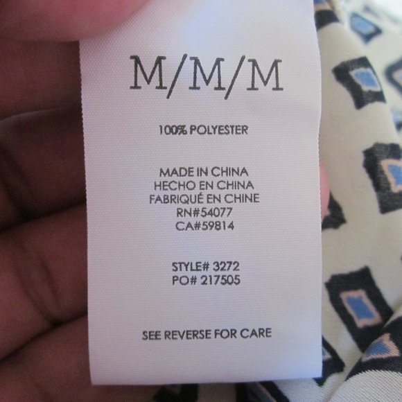 CAbi Tank M Cleo Diamond Print 3272 - Picture 5 of 7